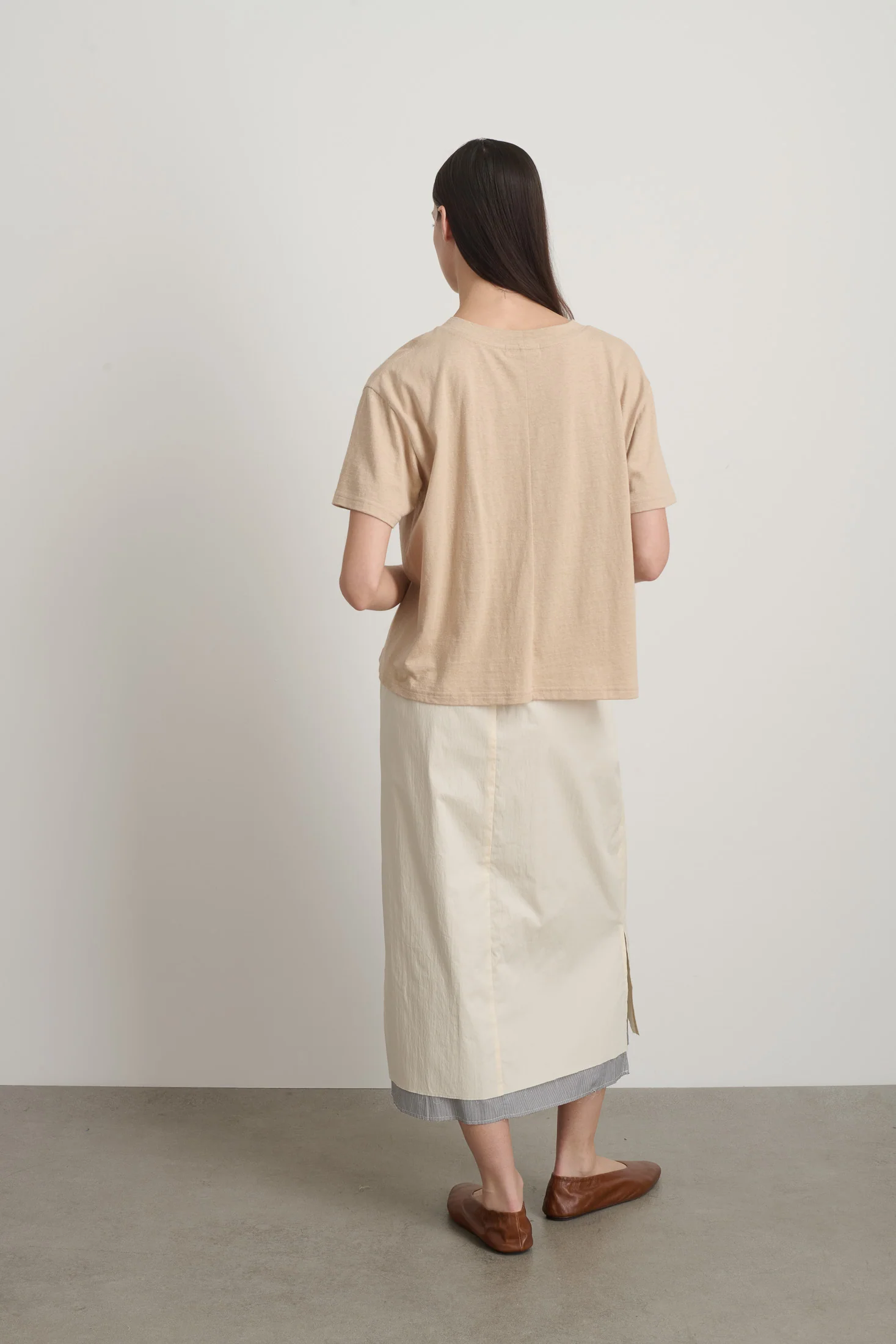 Atlas Pocket Tee Peach - Image 5