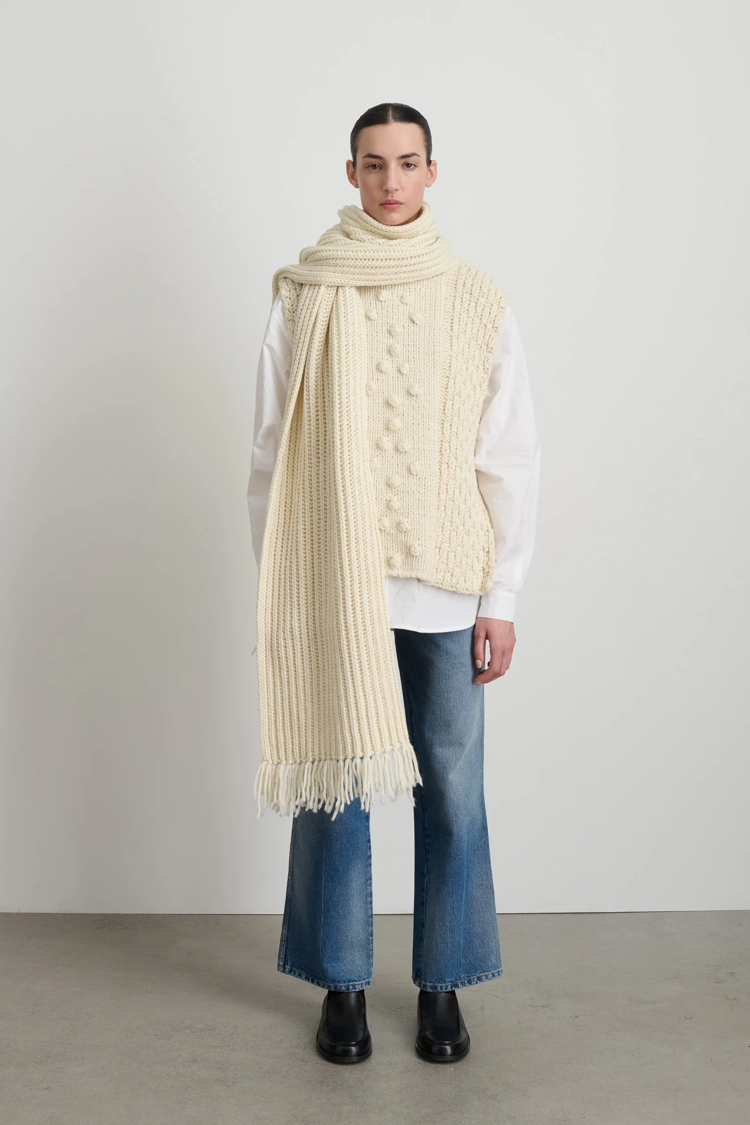 Hand Knit Scarf - Image 6