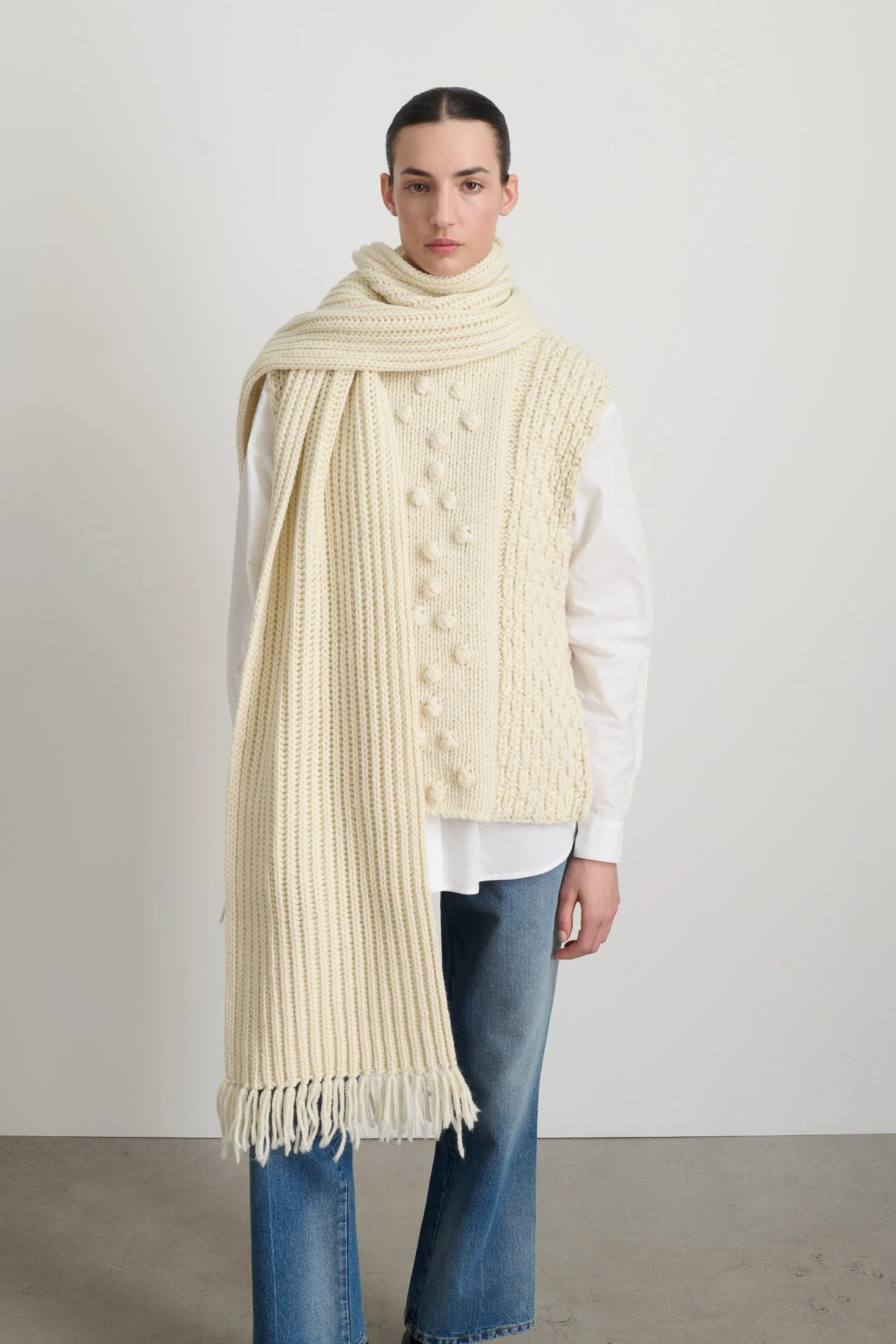 Hand Knit Scarf - Image 8