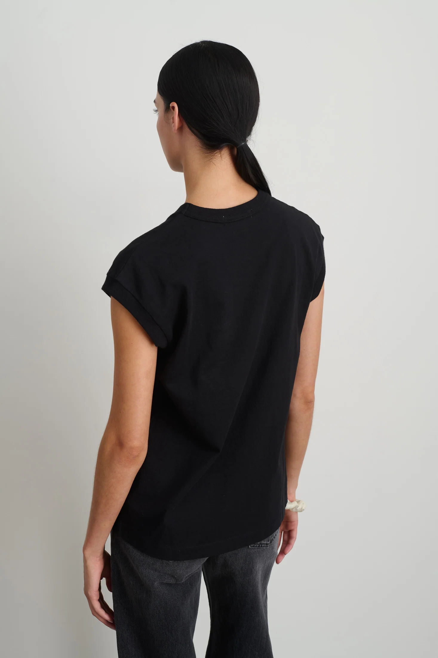 B Sides Pocket Tank Stil Black - Image 5
