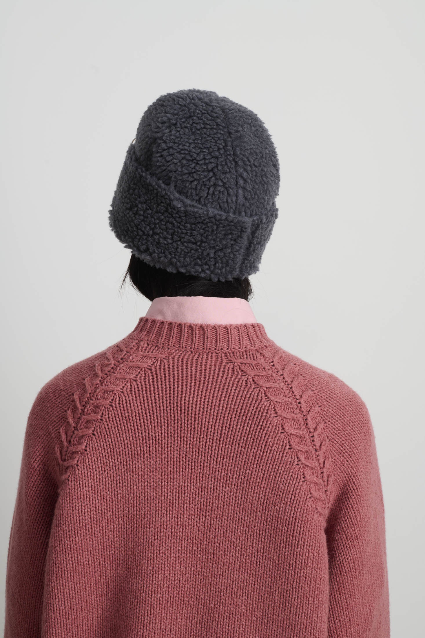 Sherpa Hat Grey Blue - Image 4