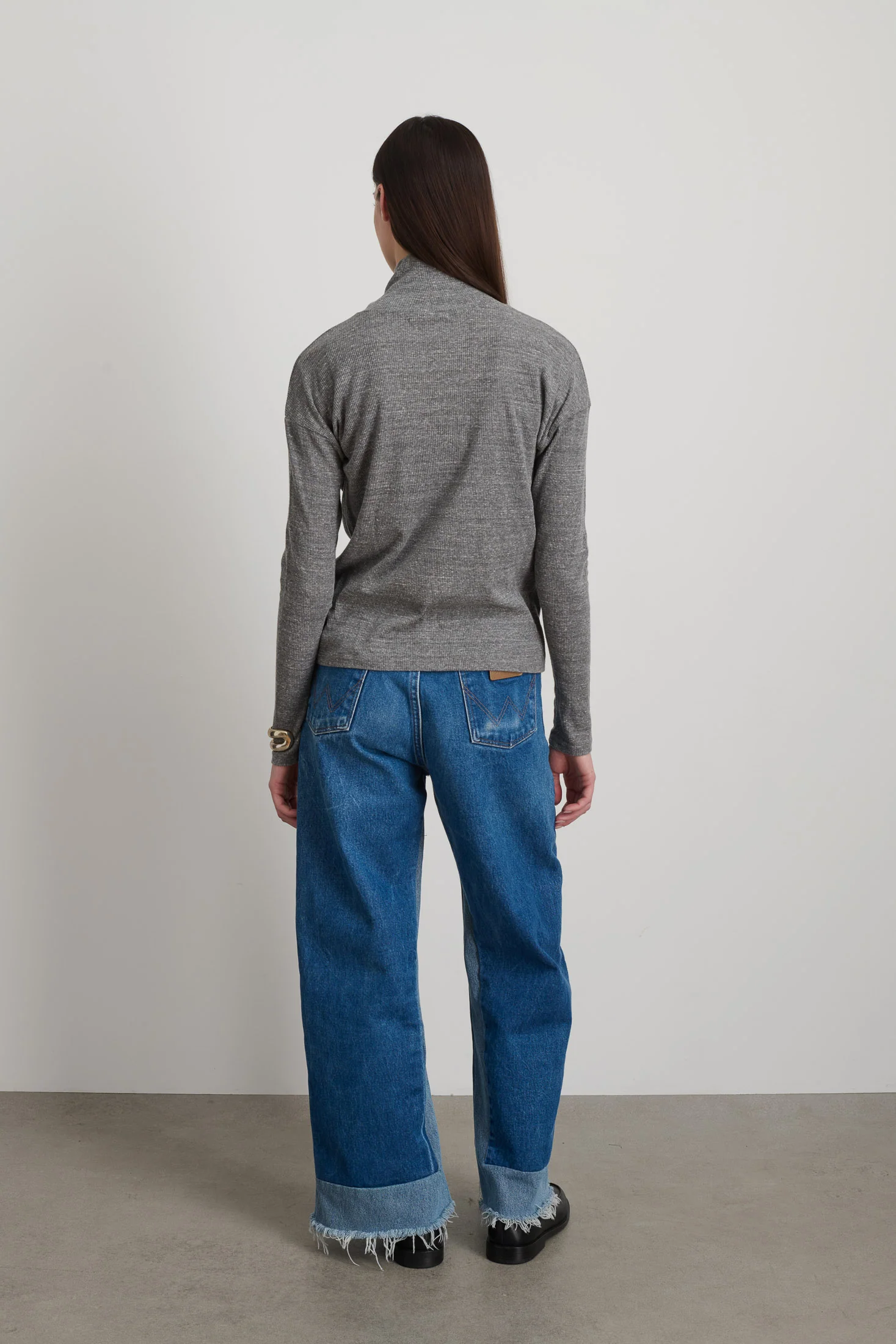 B Sides Turtleneck Heather Grey - Image 3