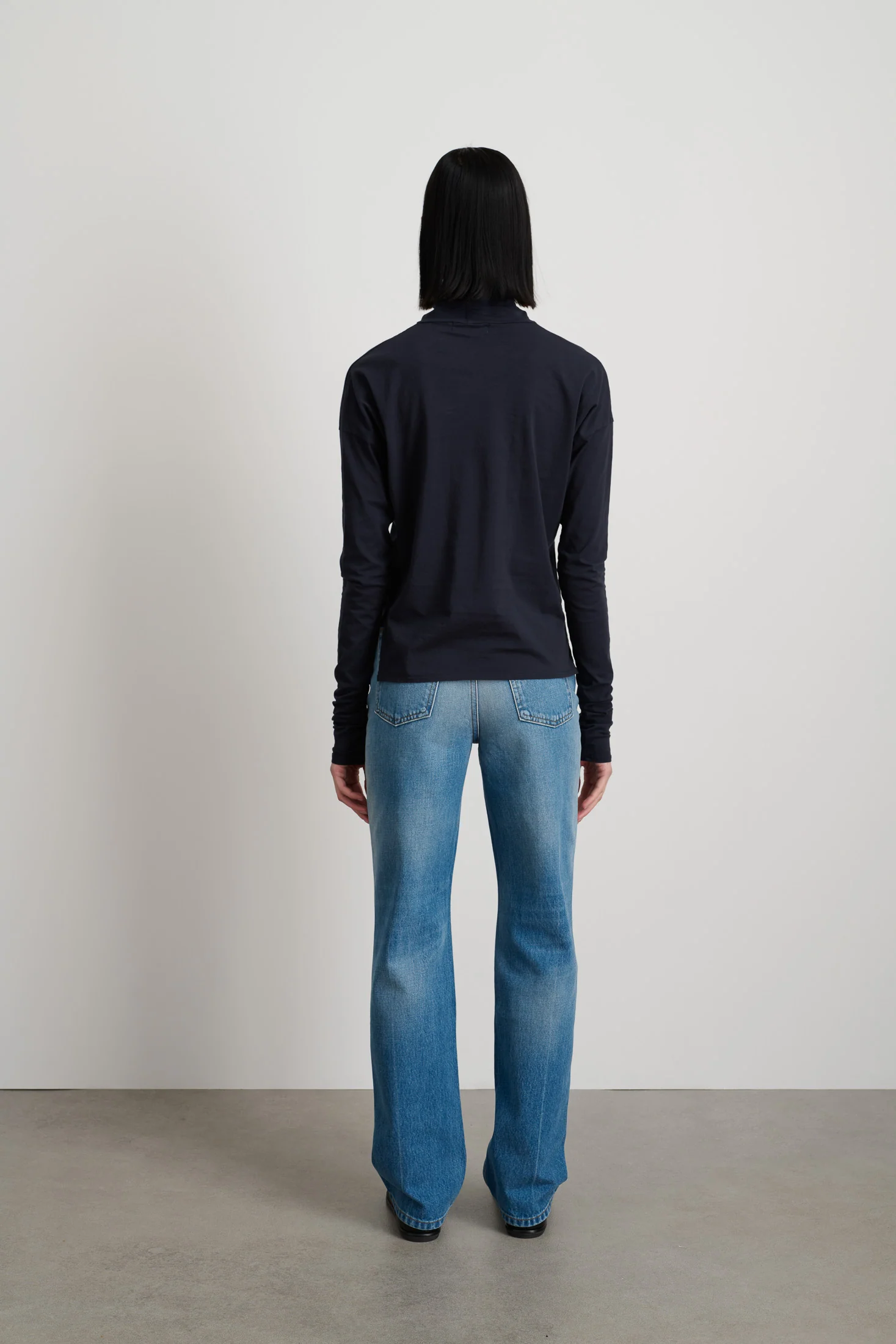 B Sides Turtleneck Marine - Image 3