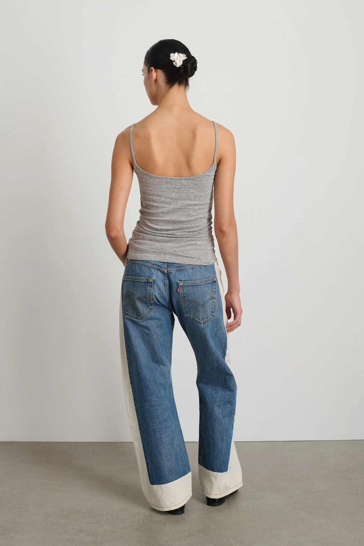 Zora Tank Heather Grey - Image 3