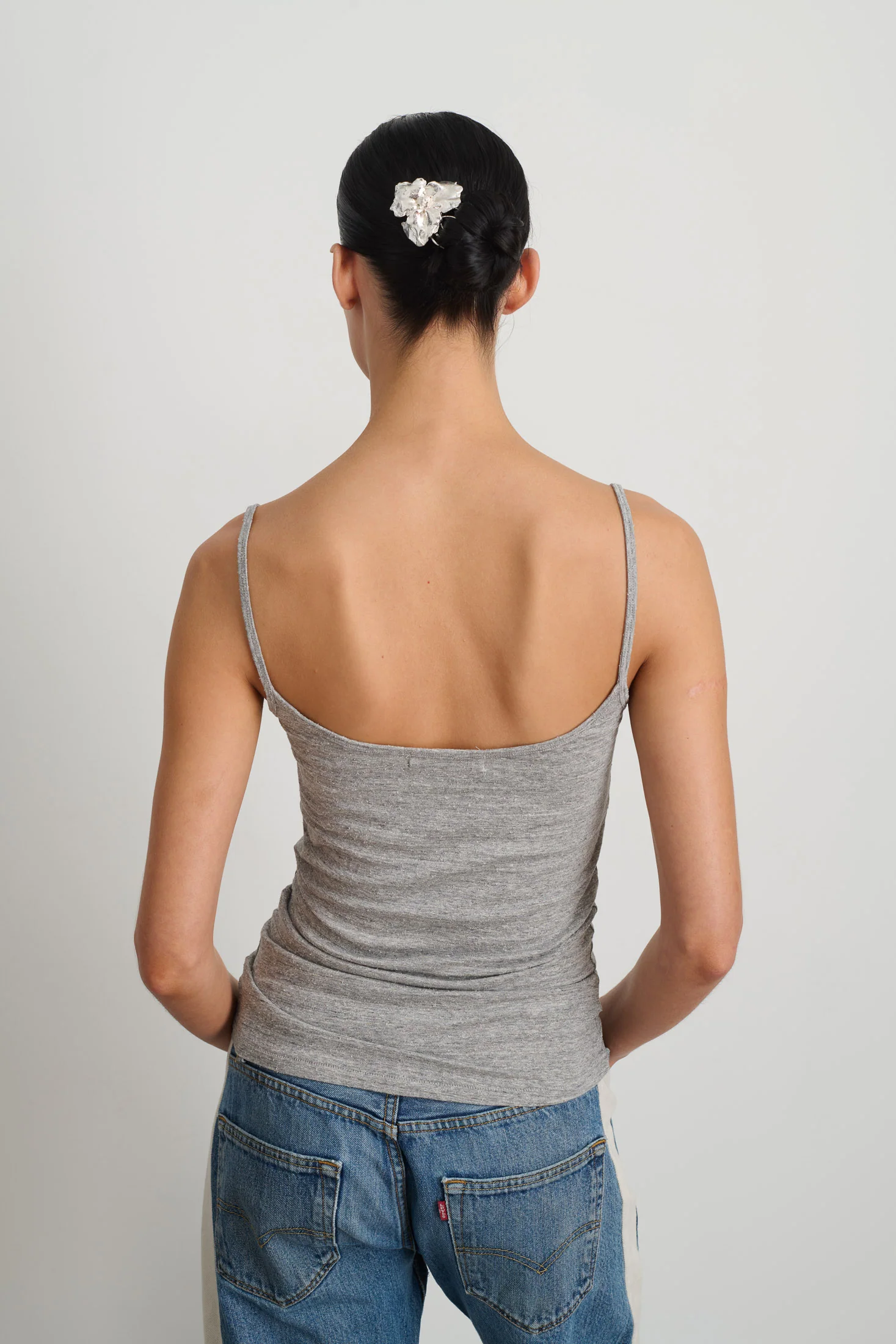 Zora Tank Heather Grey - Image 5