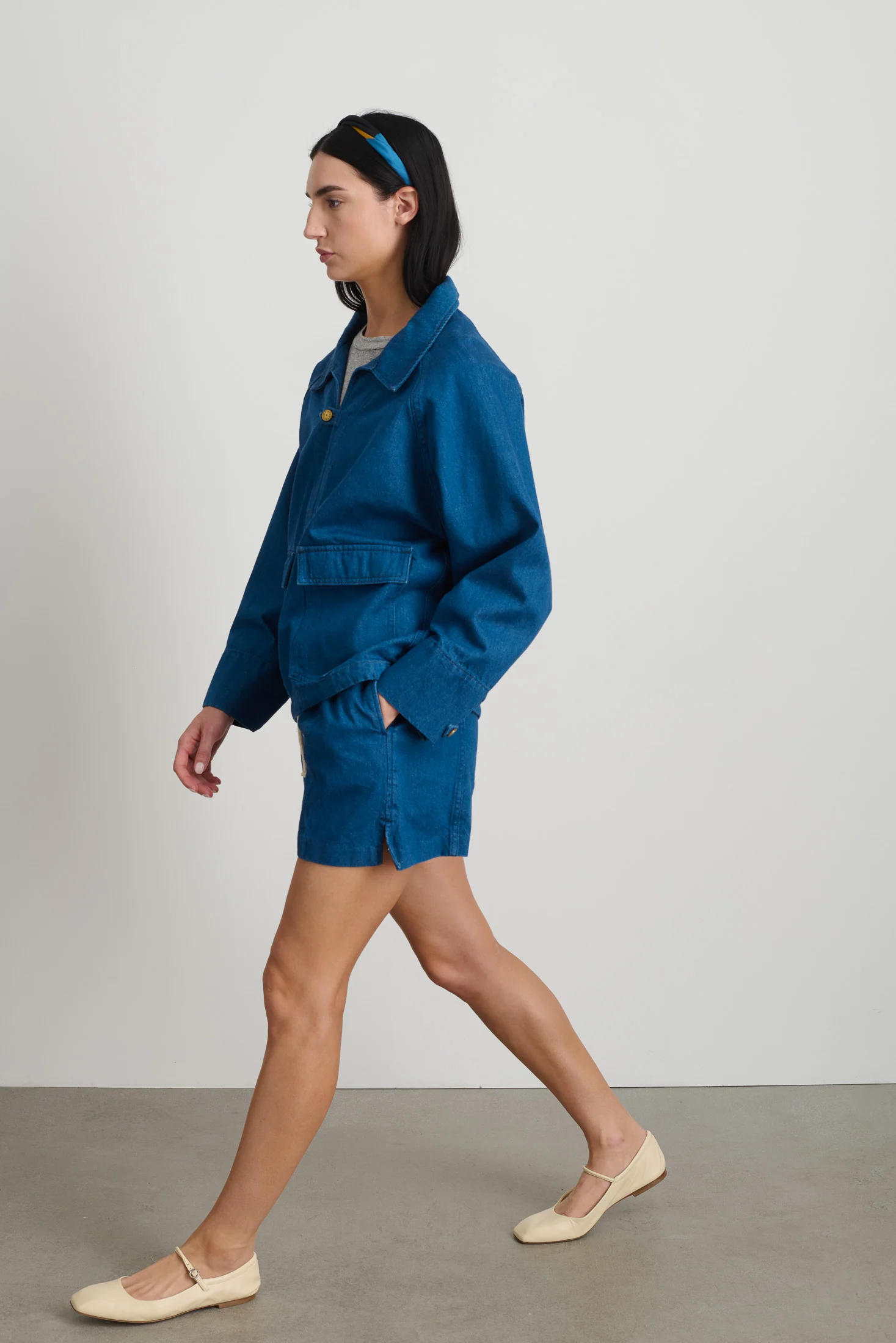 Davis Anorak Sky Blue Rinse - Image 2