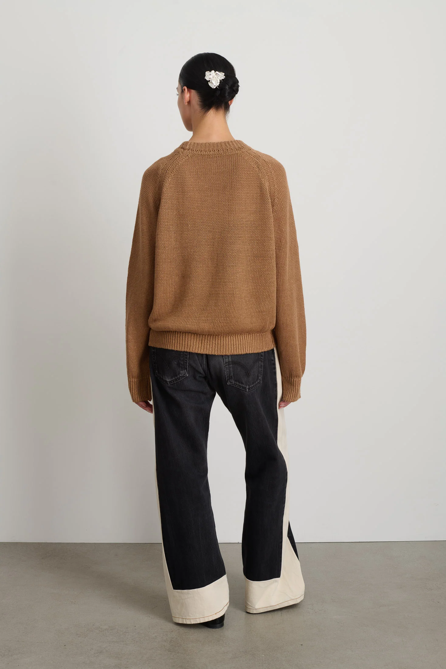 Lind Knit Crew Camel - Image 4