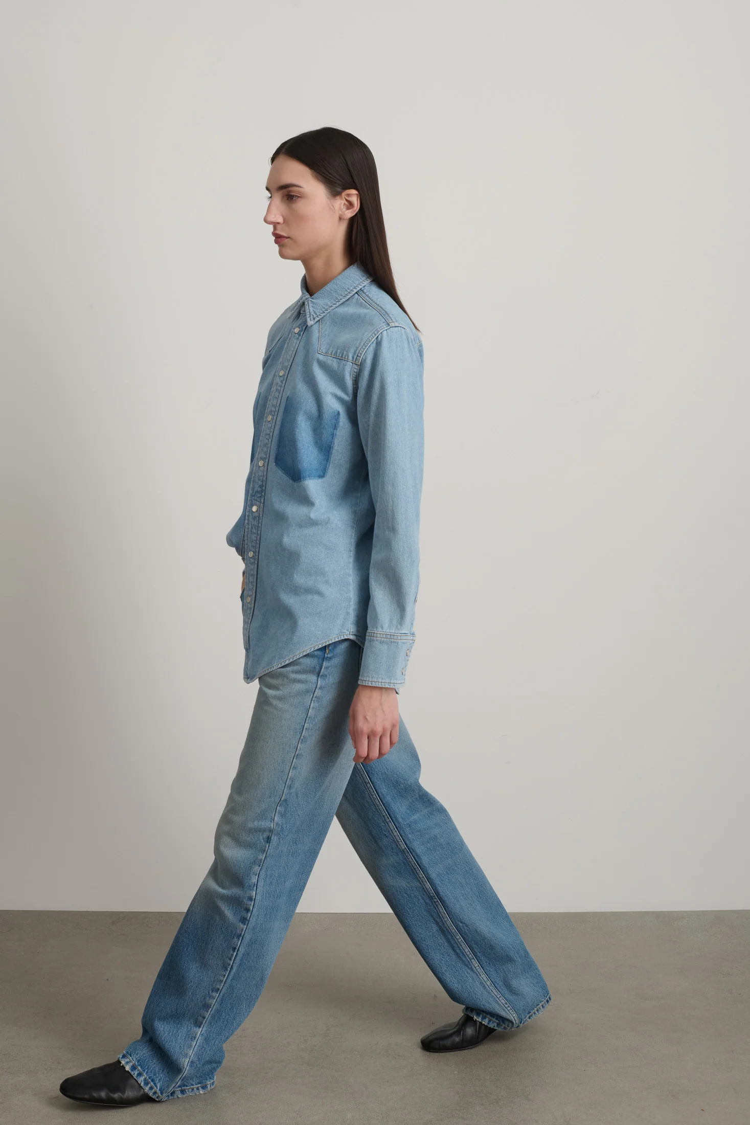 Liv Western Shirt Park Wash - Image 5