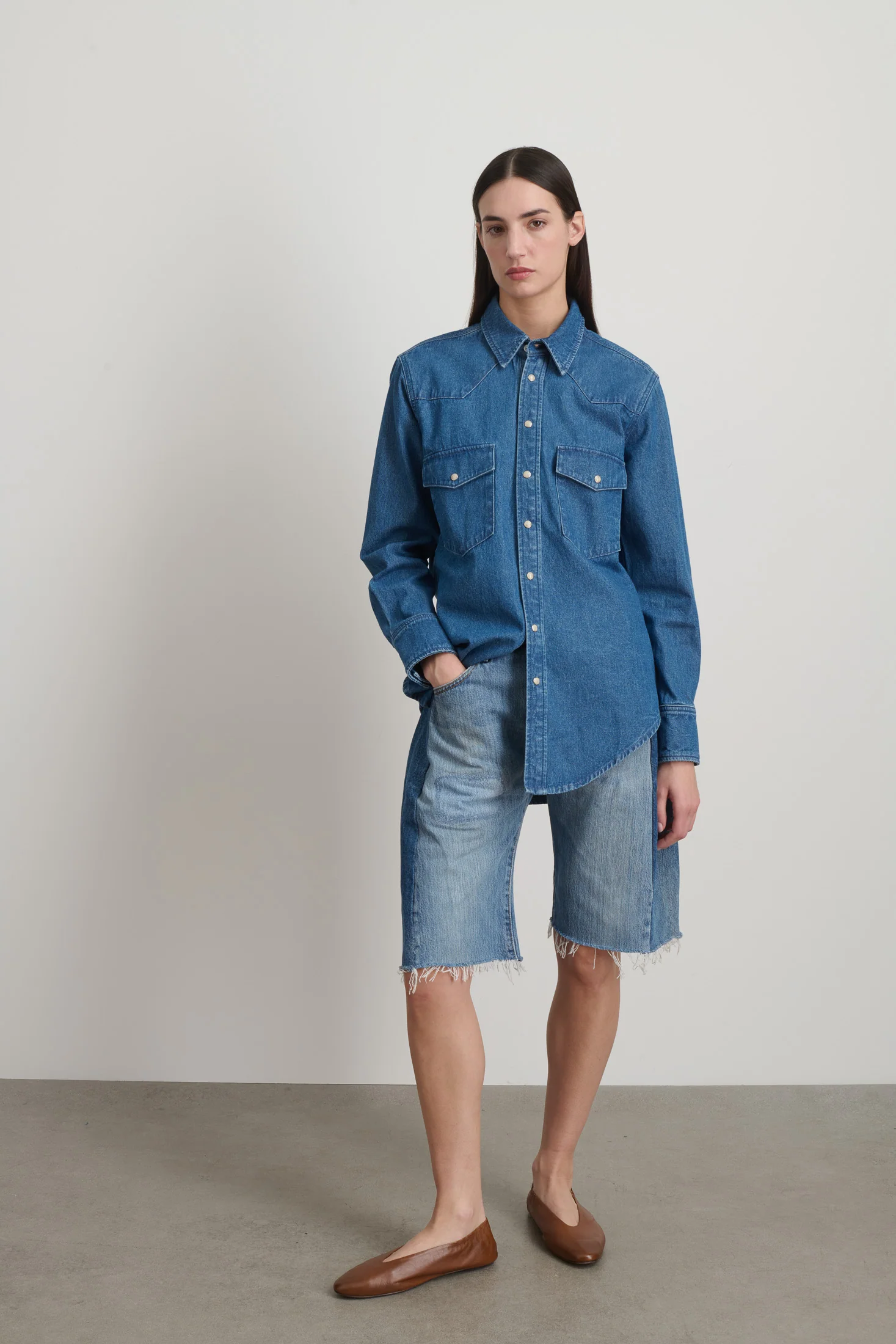 Liv Western Shirt Bessette Wash - Image 3