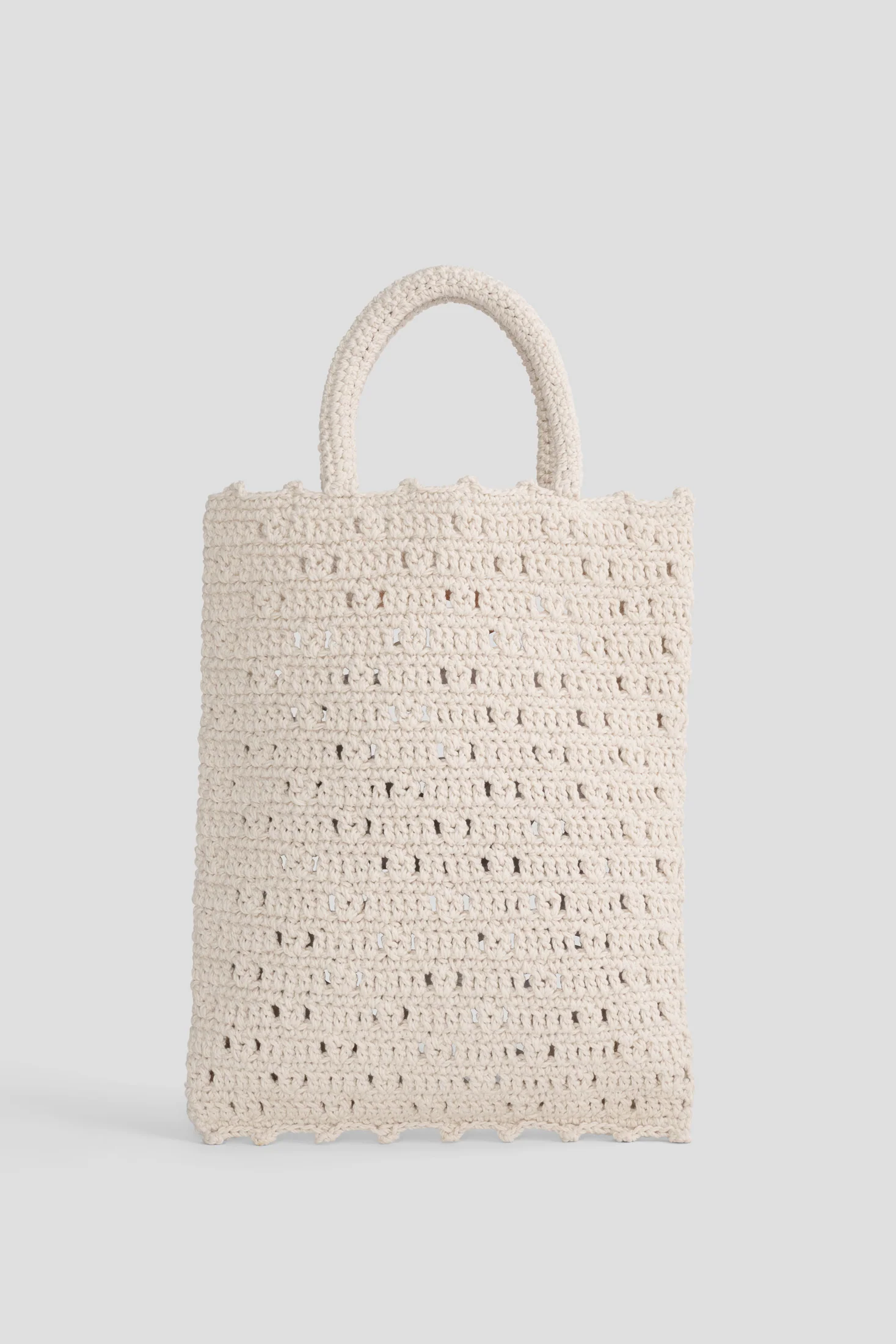 Nico Crochet Tote Ecrú - Image 5