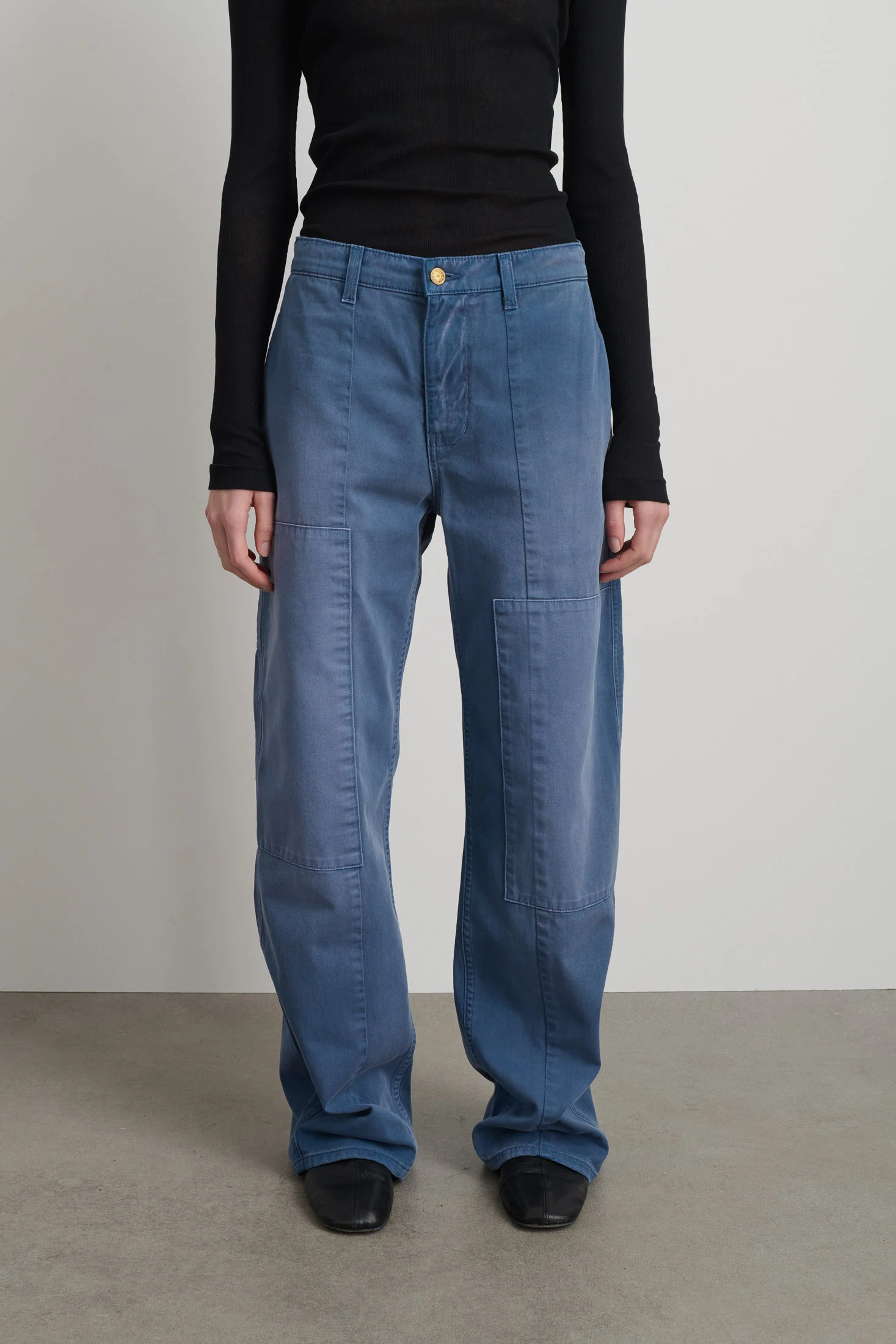 Painter Pant Delft Blue Overdye - Image 5