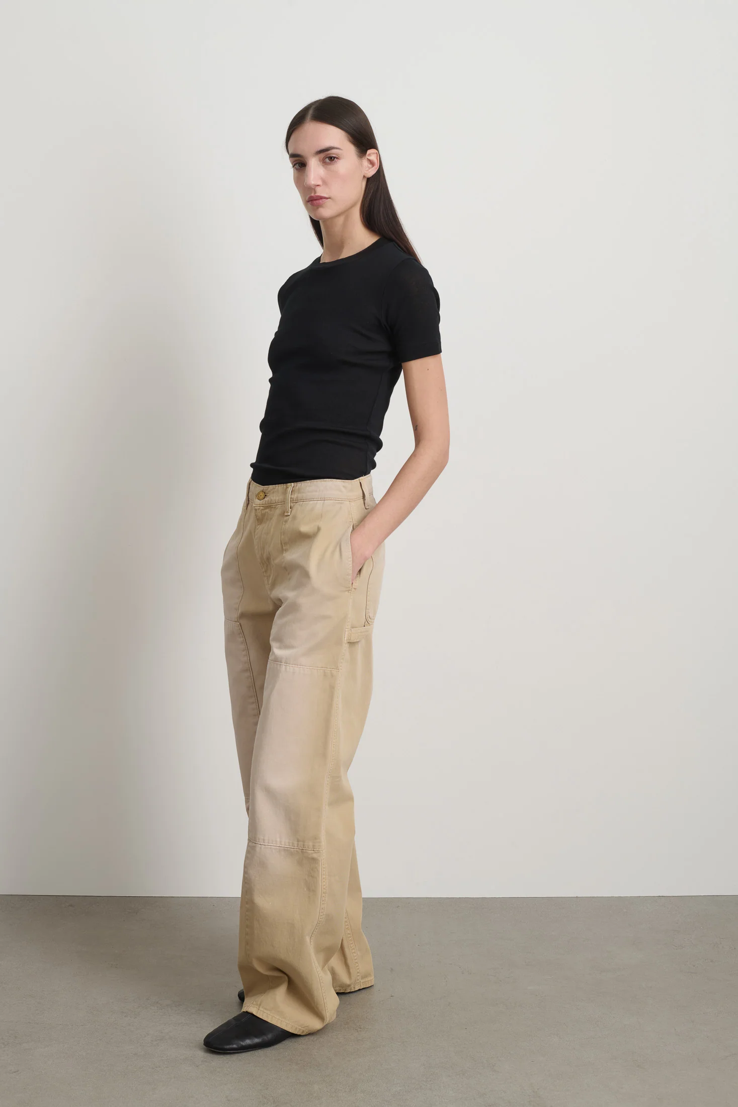 Painter Pant Faded Khaki Overdye - Image 2