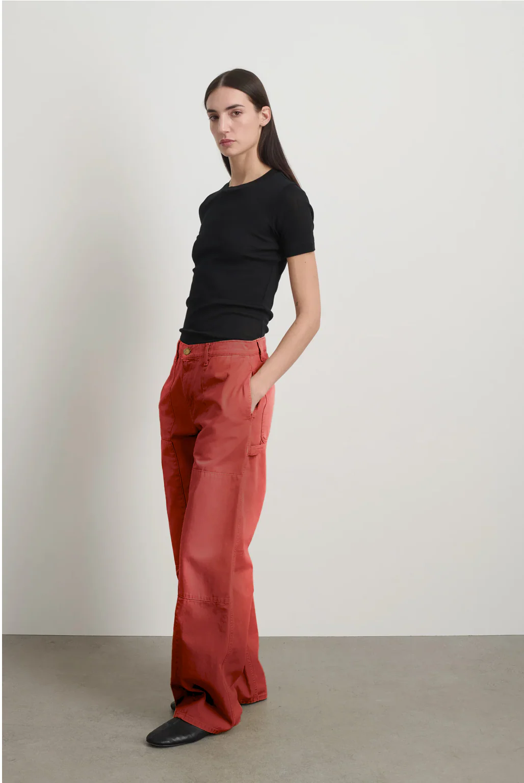 Painter Pant Faded Tomato Overdye - Image 2