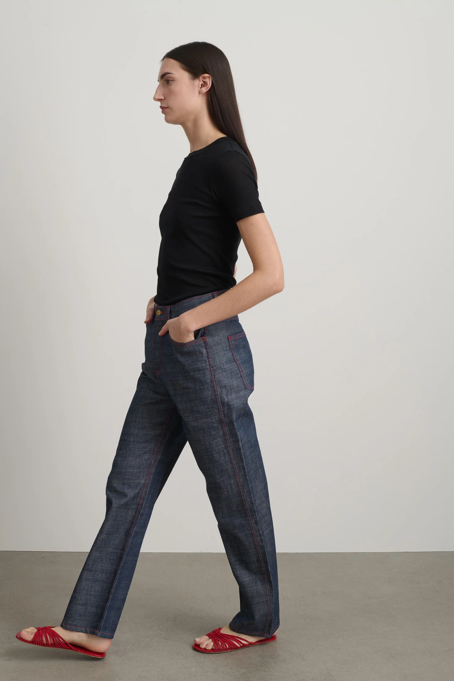 Plein Relaxed Straight Indigo Rinse - Image 4