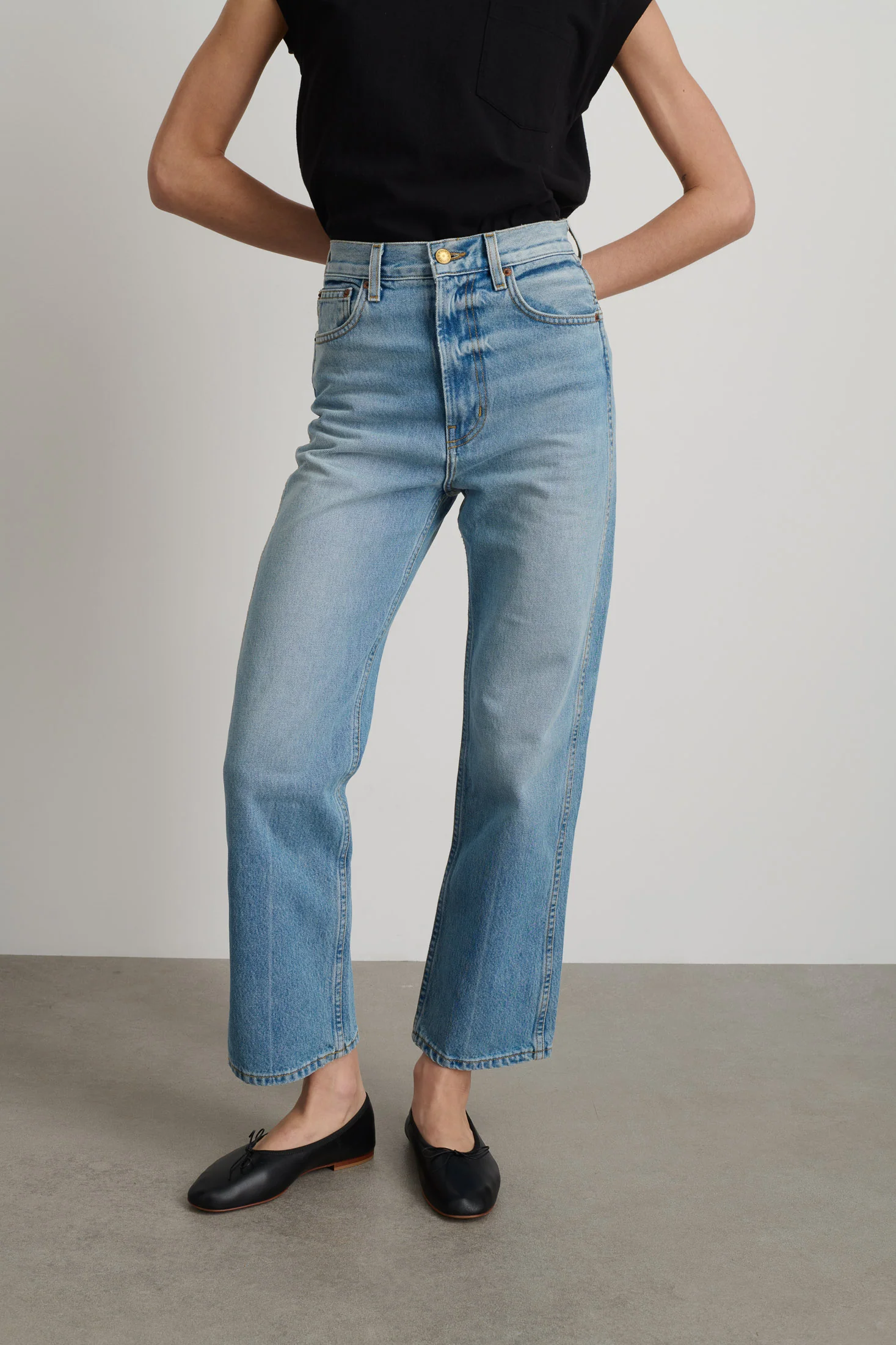 Plein Relaxed Straight Jean Tate Vintage - Image 5
