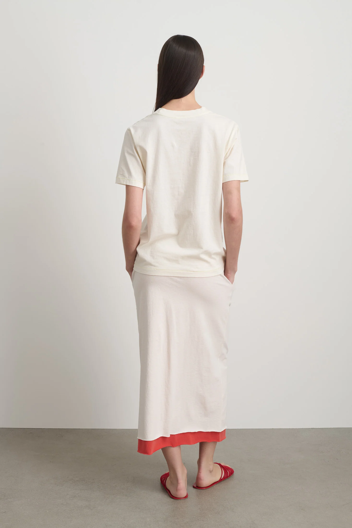 Pocket Tee Oyster Overdye - Image 5