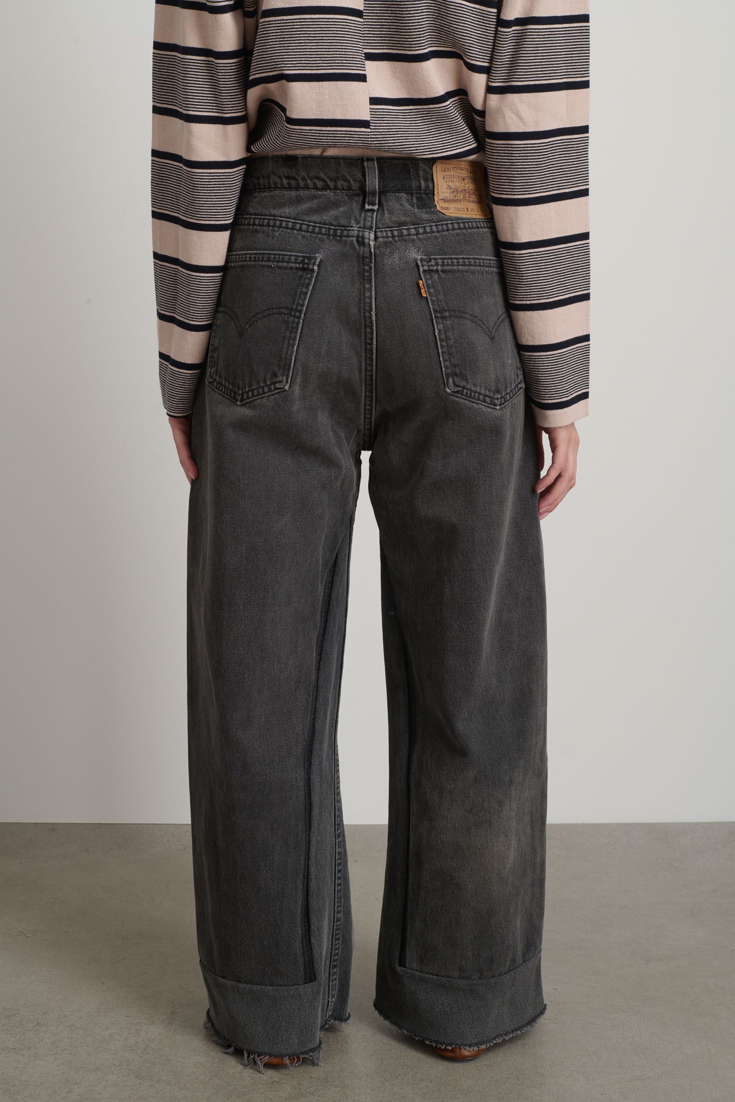 Reworked Culotte Vintage Black - Image 5