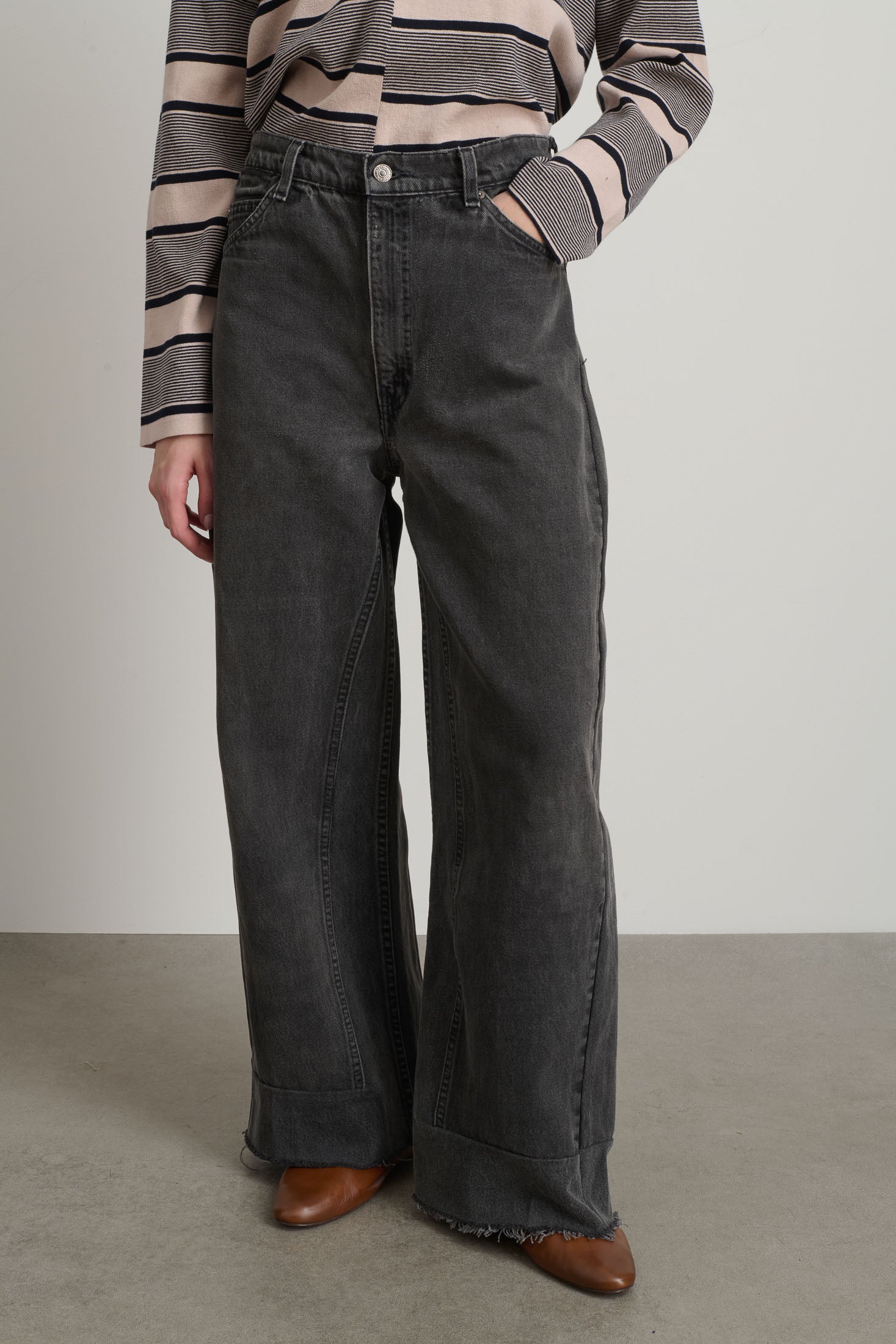 Reworked Culotte Vintage Black - Image 6