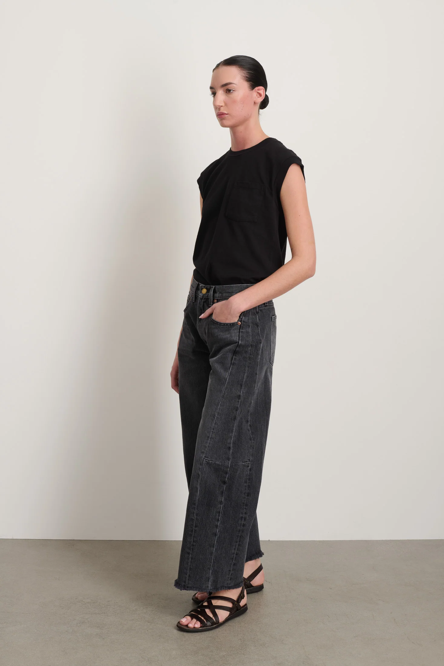 Relaxed Lasso Jean Stil Black - Image 3