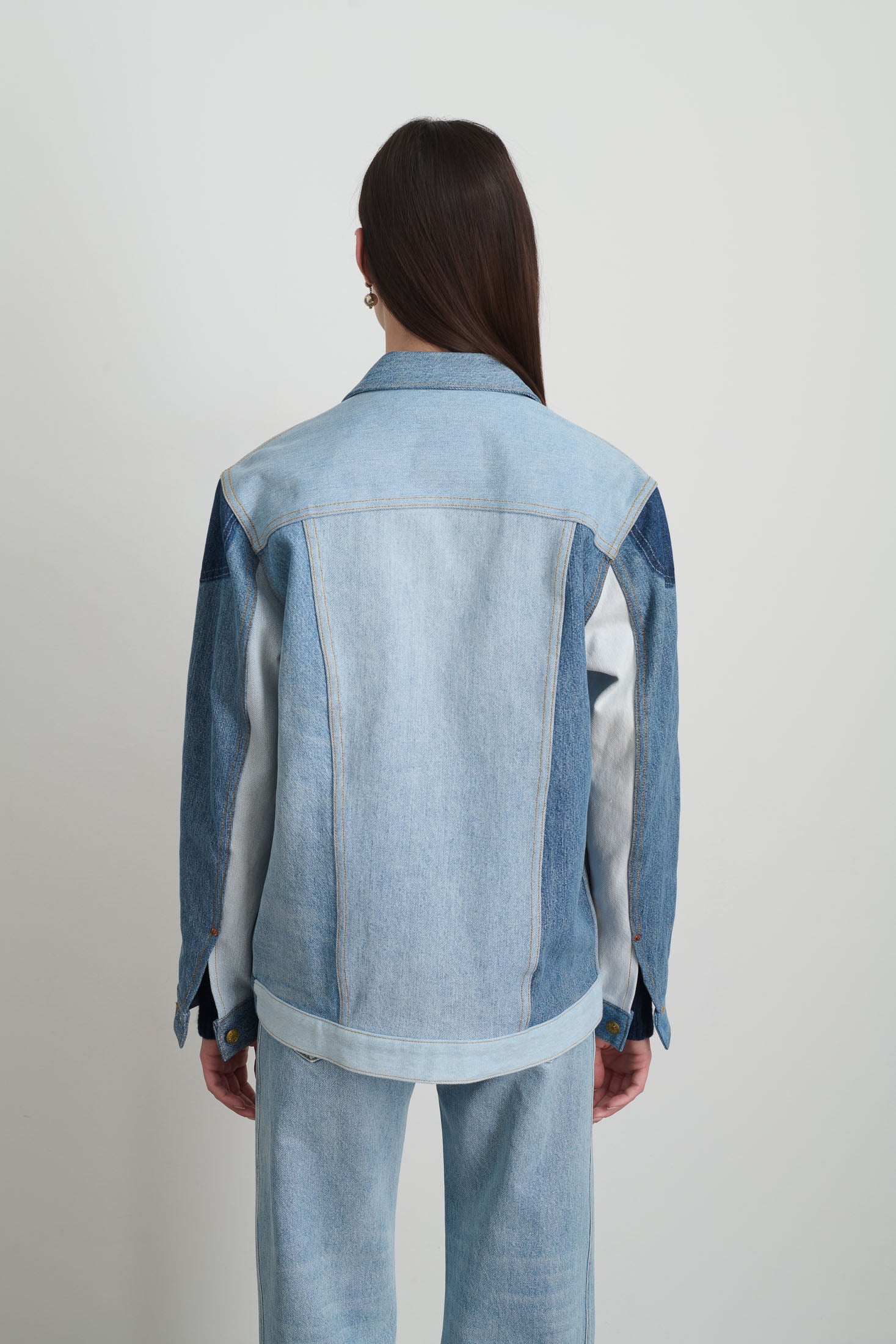 Reworked Lennon Jacket Classic Vintage Indigo - Image 6