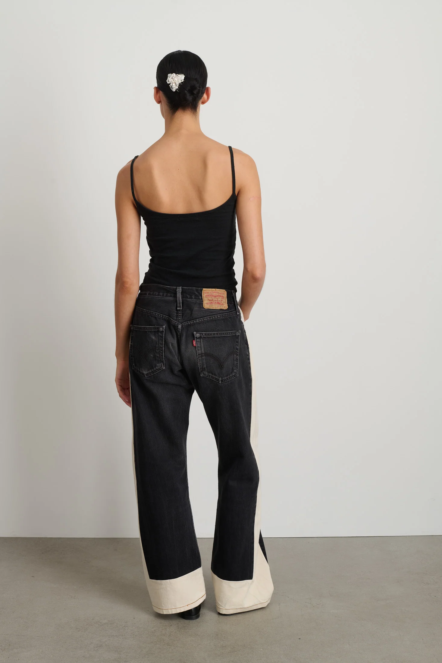Reworked Slouch Vintage Black / Natural - Image 3