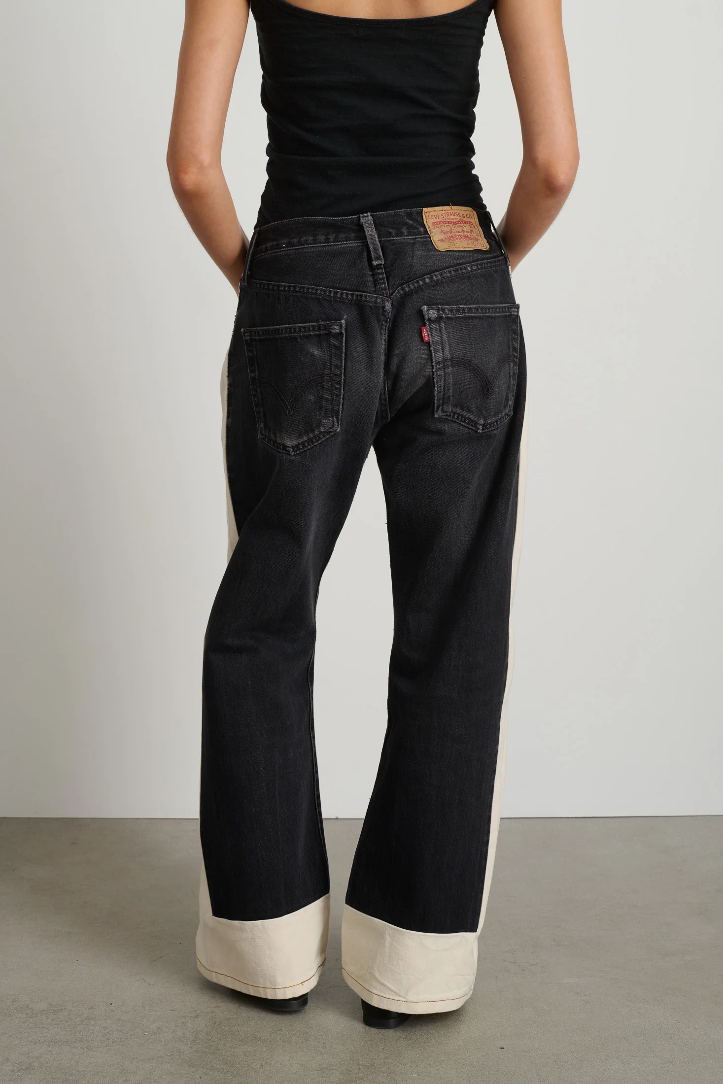 Reworked Slouch Vintage Black / Natural - Image 5