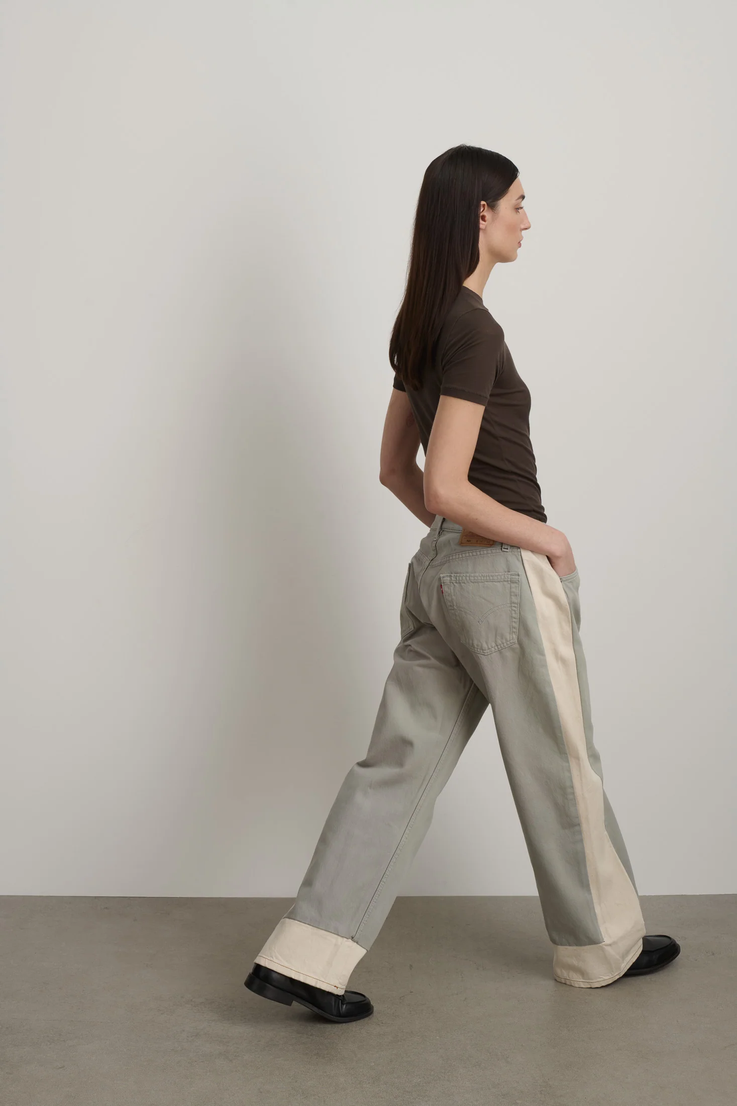 Reworked Slouch Vintage Grey / Natural - Image 4