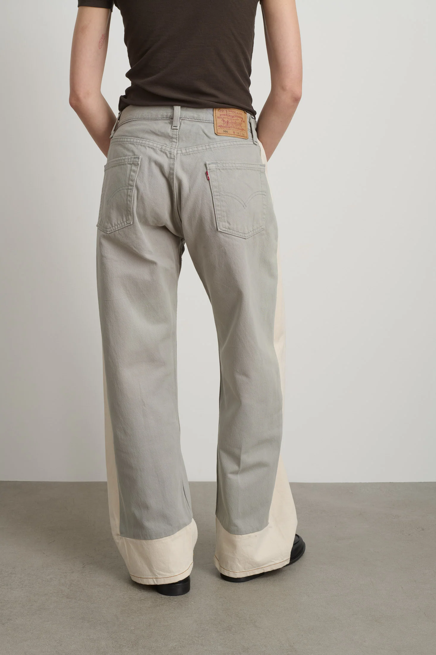 Reworked Slouch Vintage Grey / Natural - Image 6