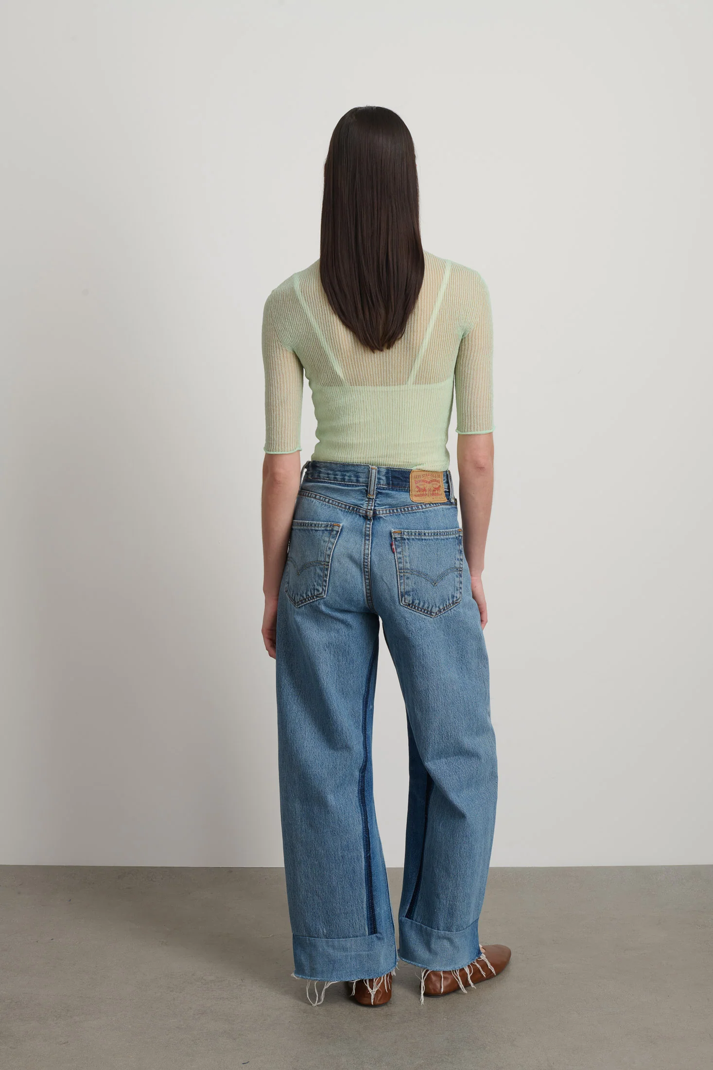 Reworked Culotte Vintage Indigo - Image 4