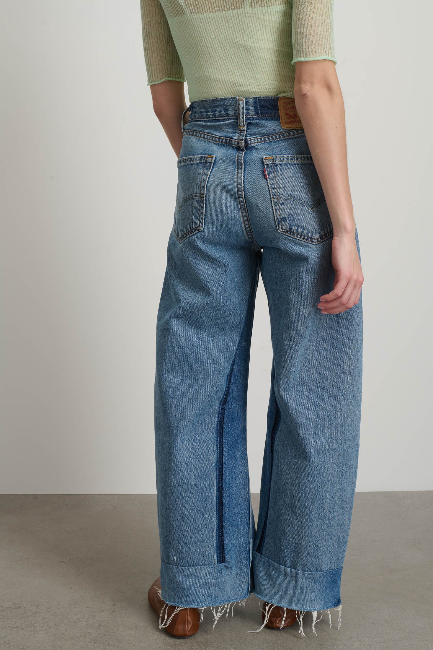 Reworked Culotte Vintage Indigo - Image 6
