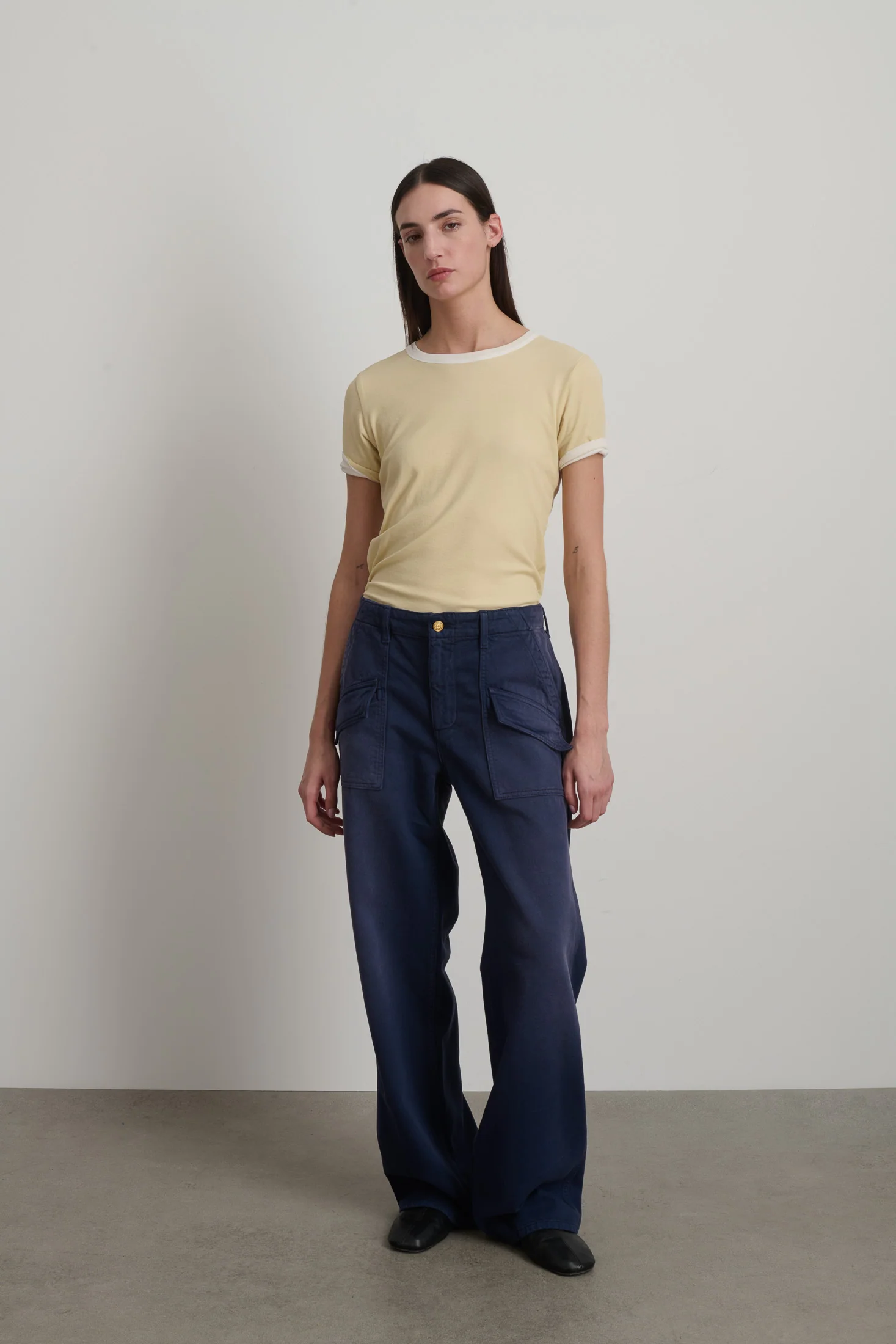 Roma Pant Sorbonne Blue