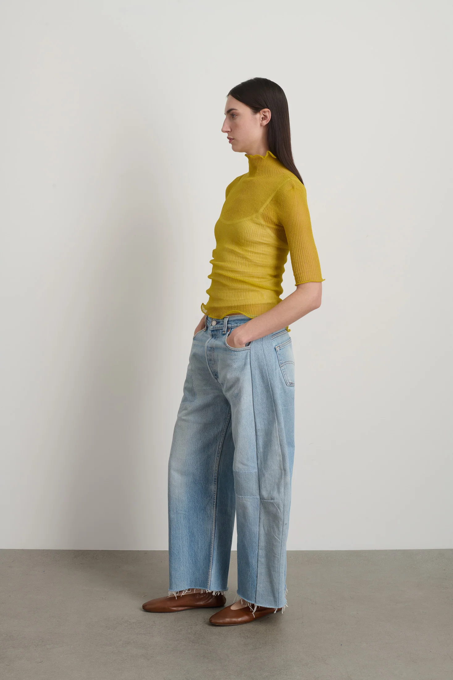 Sheer Turtleneck Camilla - Image 4