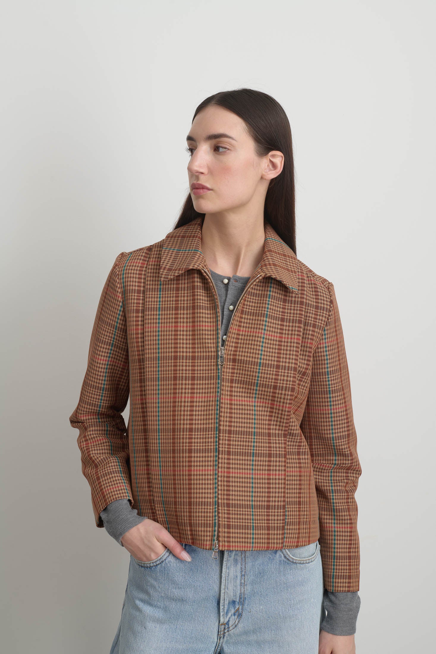 Stevie Jacket Glen Check - Image 5
