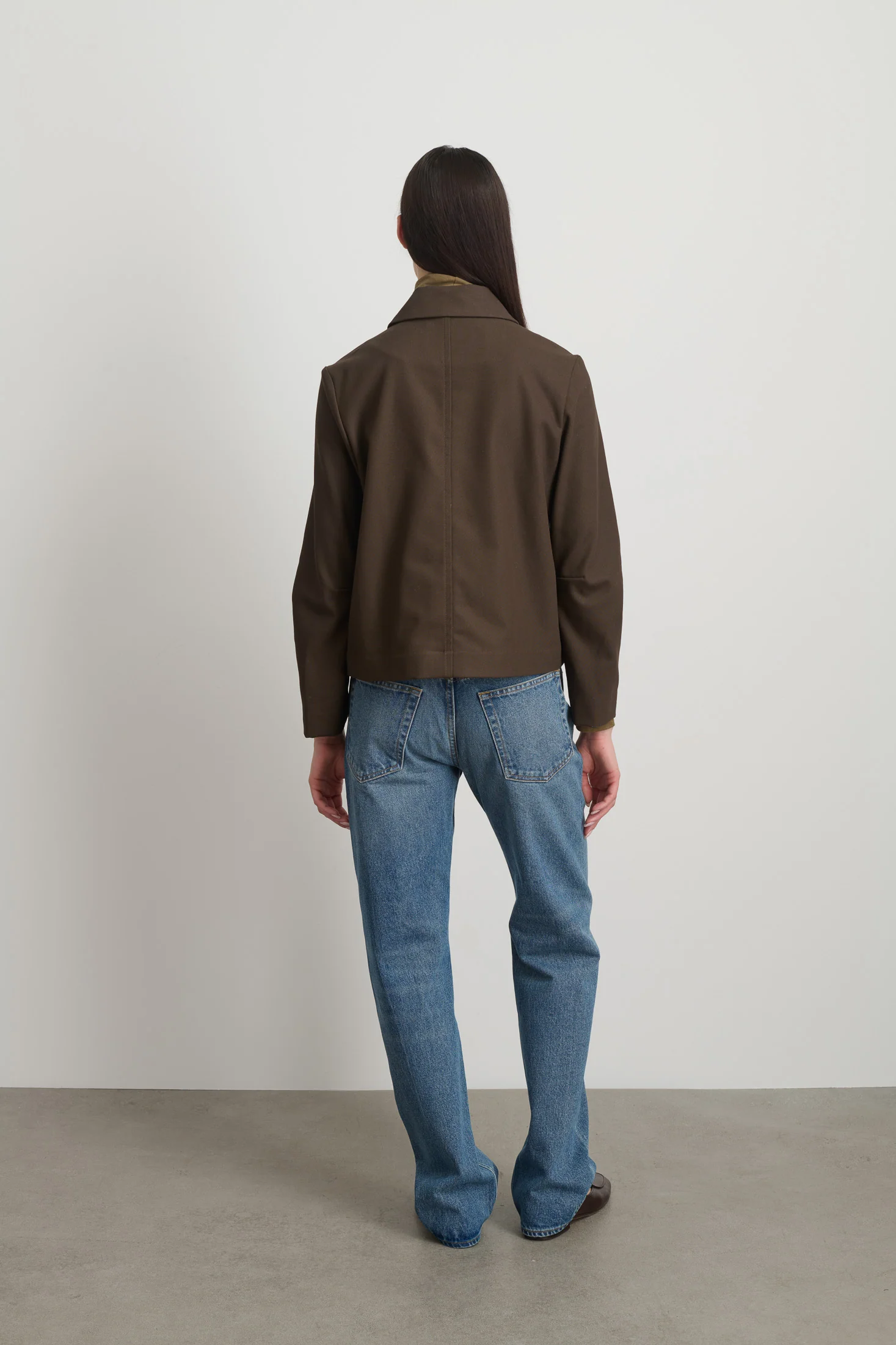Stevie Jacket Olive Drab - Image 4