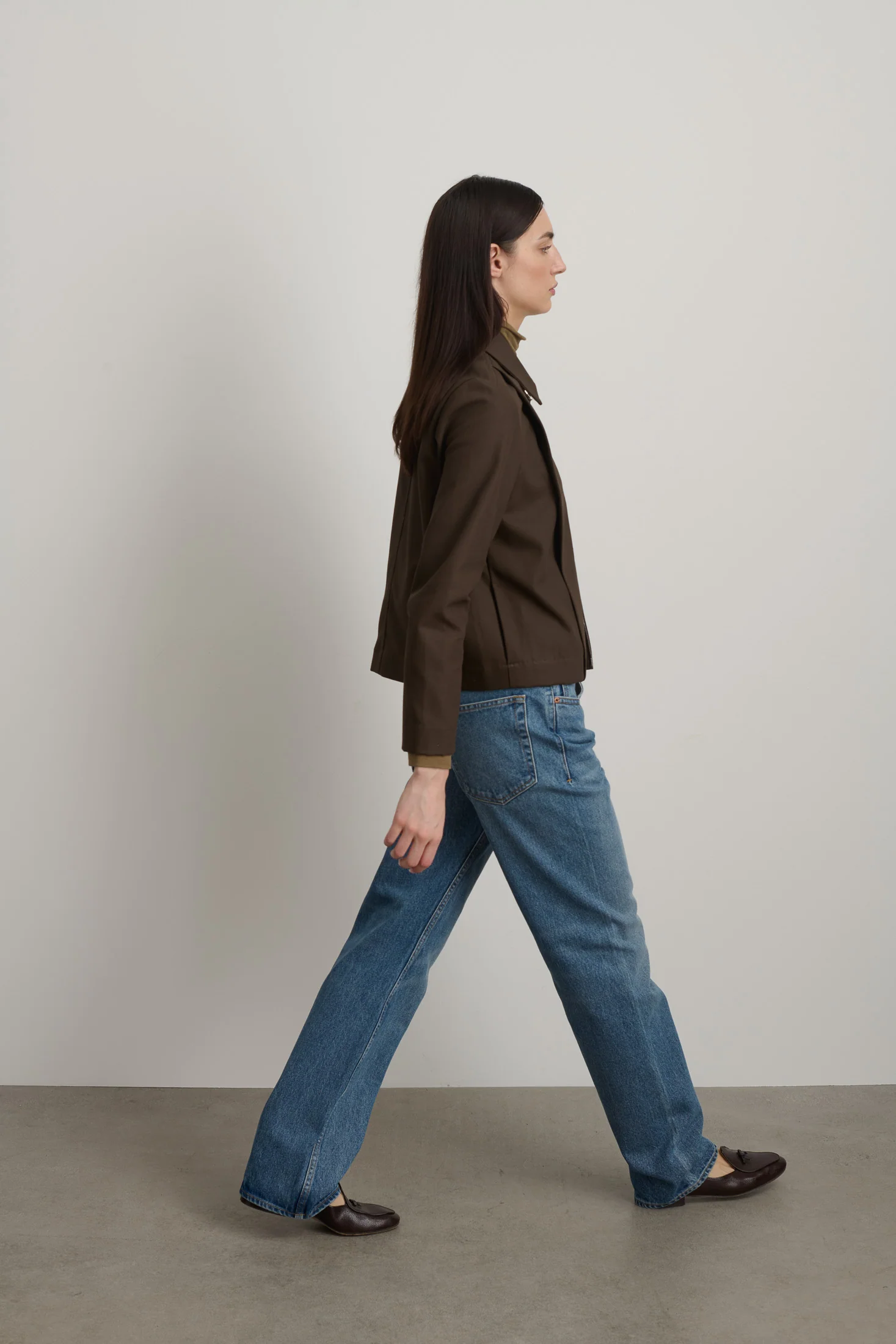 Stevie Jacket Olive Drab - Image 5