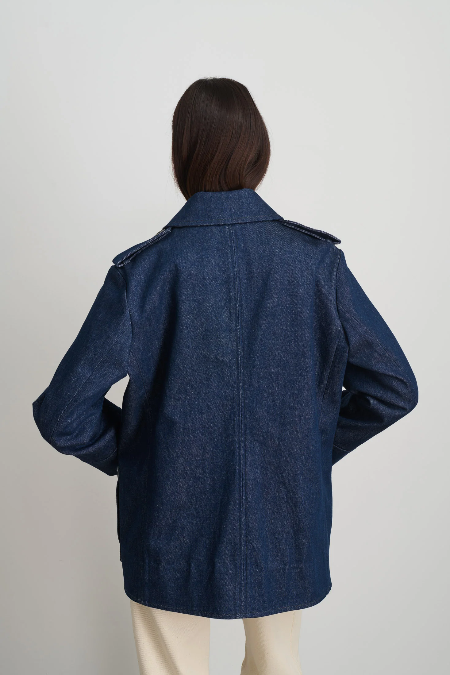 Tonne Denim Jacket Indigo Rinse - Image 5