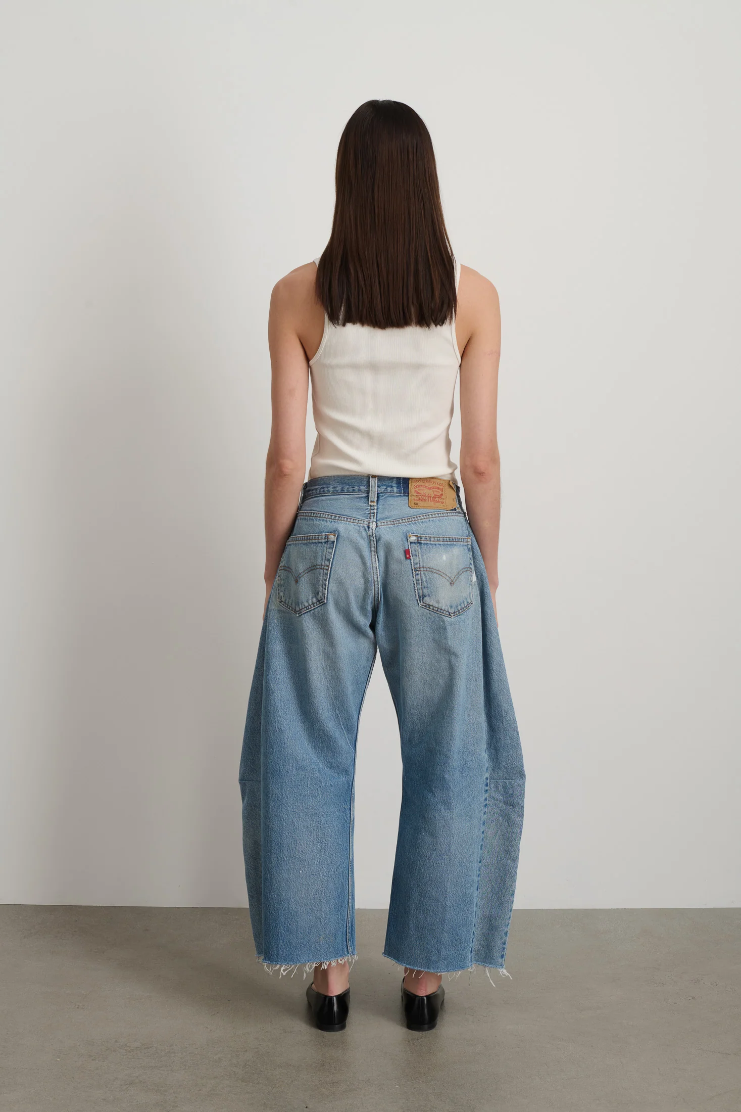 Vintage Lasso Jean with Hand Tatted Lace - Image 3