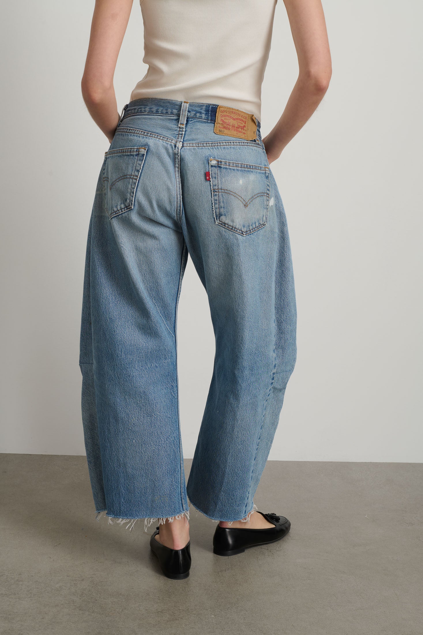 Vintage Lasso Jean with Hand Tatted Lace - Image 6