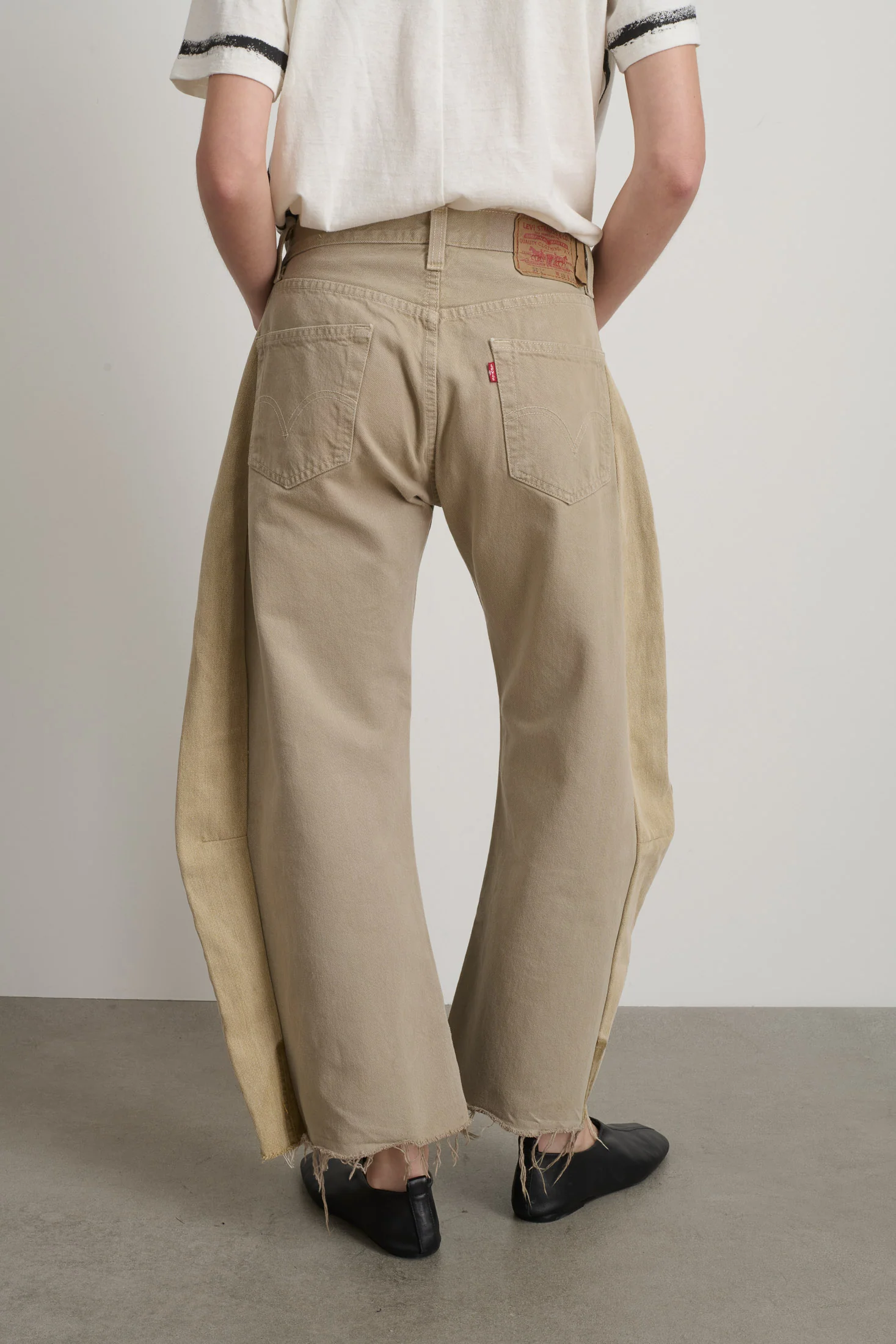 Vintage Lasso Jean Faded Khaki - Image 6
